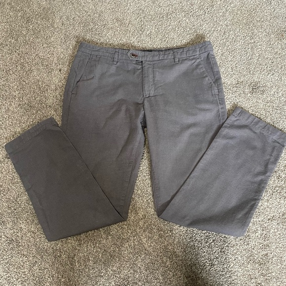 Ted Baker men’s cotton pants size 36R - Picture 3 of 10